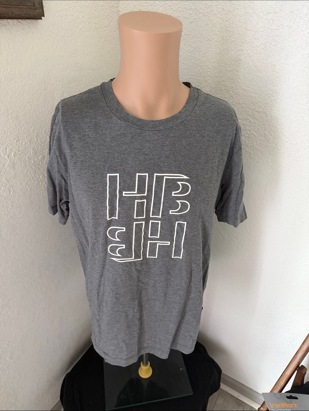 Hugo Boss Gray Short Sleeve Graphic Tee